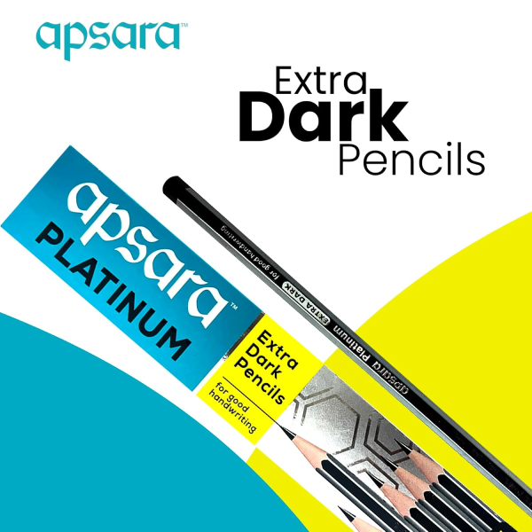 MRP60 Apsara Platinum Pencil