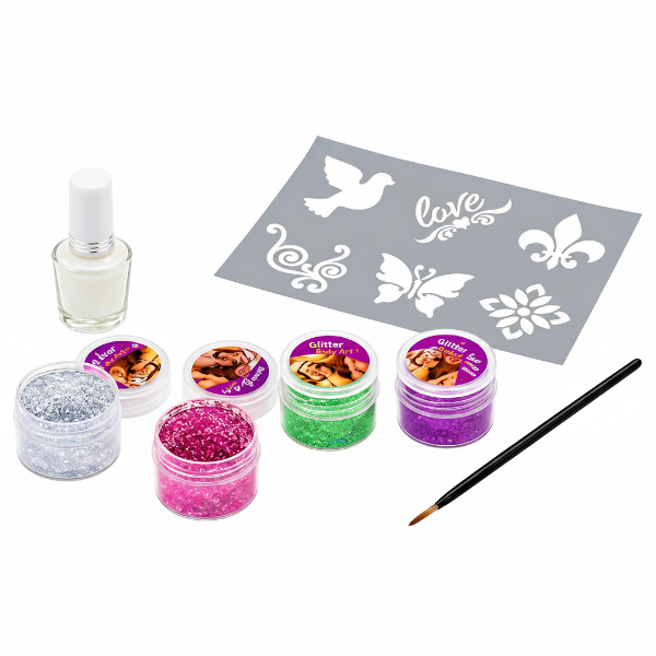 Ekta Glitter Trendy Tattoos