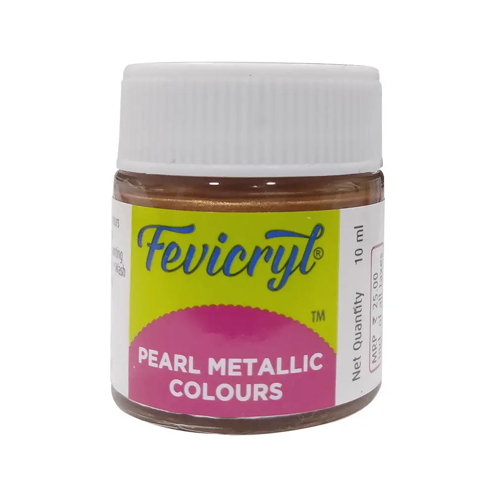 Fevicryl Pearl Colours 10ml - Pearl Metallic Bronze 355