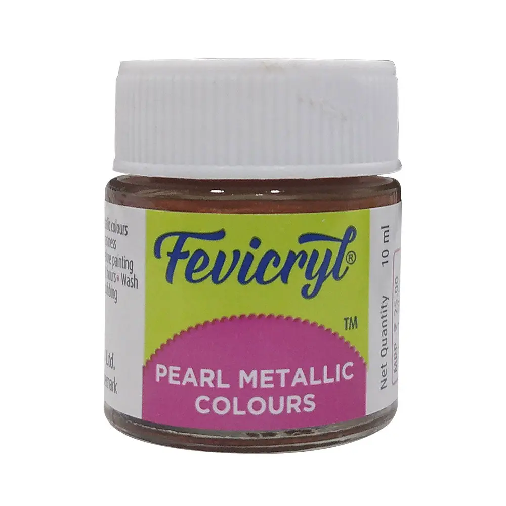 Fevicryl Pearl Colours 10ml - Pearl Metallic Copper 353