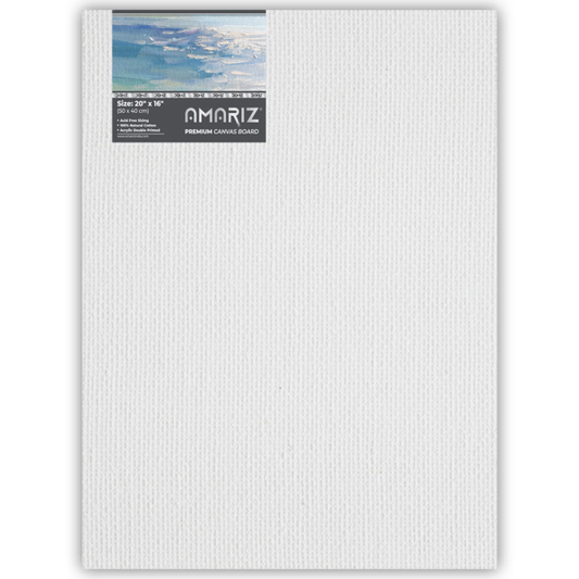 DOMS AMARIZ CANVAS BOARD 16"X20" (40PC CB) MRP260