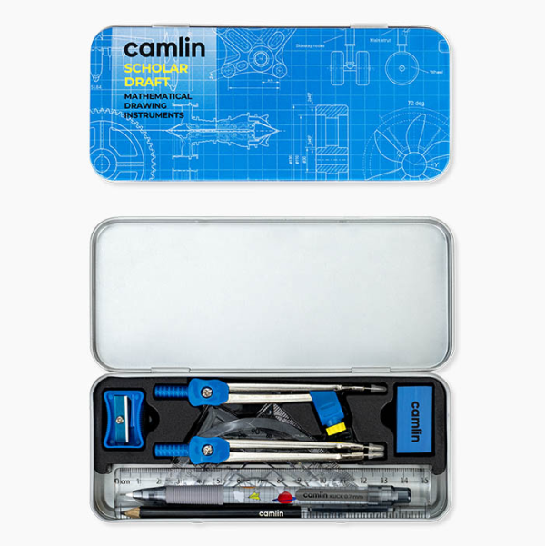 Camlin Geometry Box - Scholar Draft