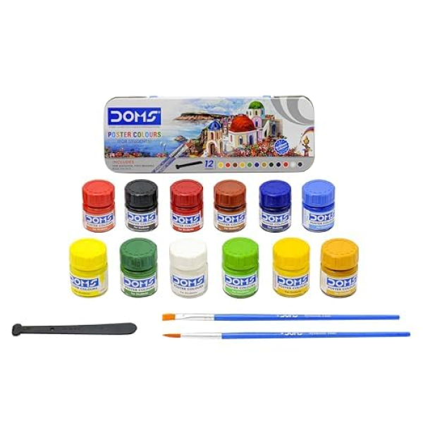 MRP190 DOMS 12 Shade Poster Colours