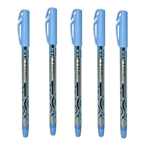 DOMS INXTRA Ball Pen Blue Set of 5