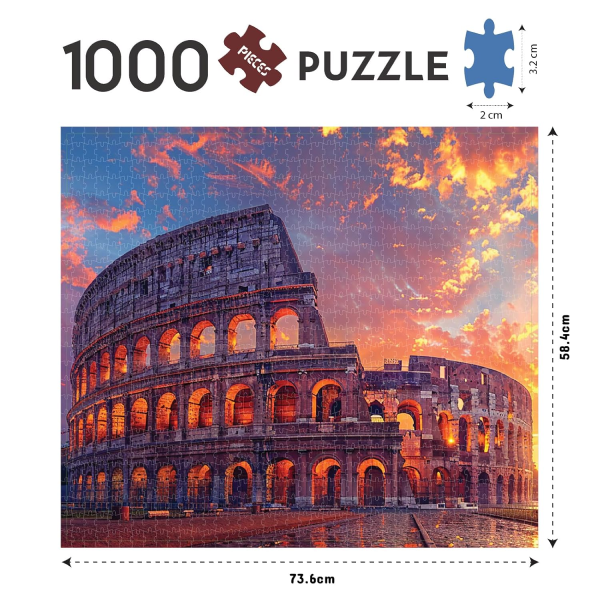 Funskool Colosseum 1000pc Puzzle