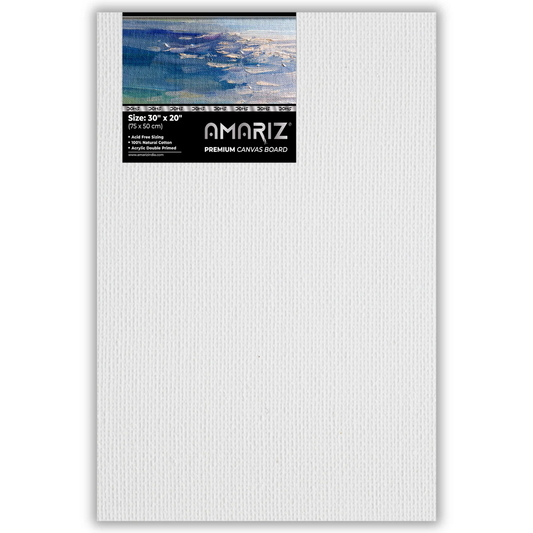 DOMS AMARIZ CANVAS BOARD 20"X30" (10PC CB) MRP480