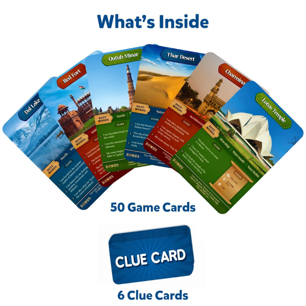 Skillmatics Guess in 10 - Wonders of India