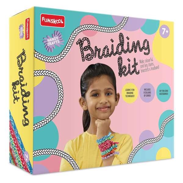 Funskool Handy Crafts Braiding Kit