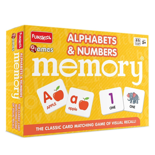 Funskool Alphabets & Numbers Memory Game