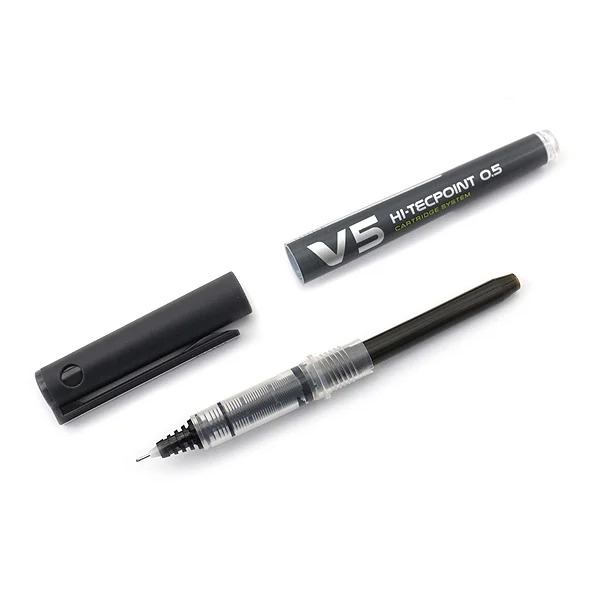 Black Pilot V5 Cartridge Pen