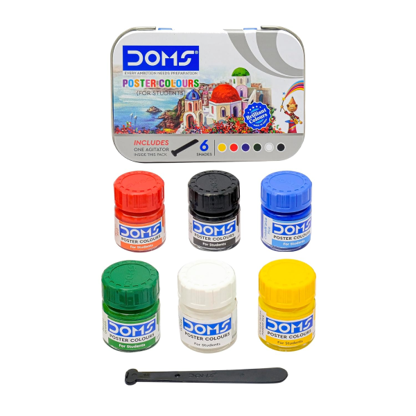 MRP100 DOMS 6 Shade Poster Colours