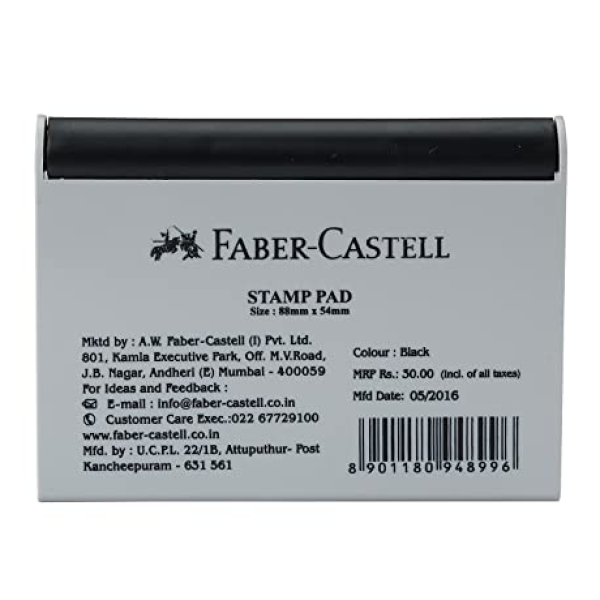 Faber Castell Stamp Pad Small (Black)