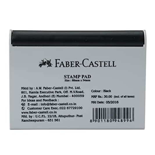 Faber Castell Stamp Pad Small (Black)