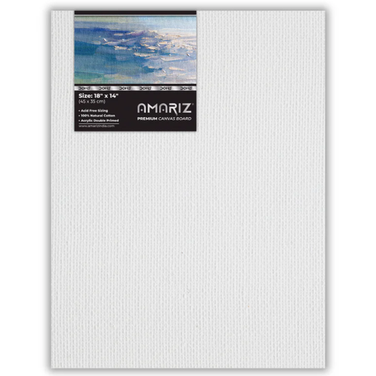 DOMS AMARIZ CANVAS BOARD 14"X18" (40PC CB) MRP210