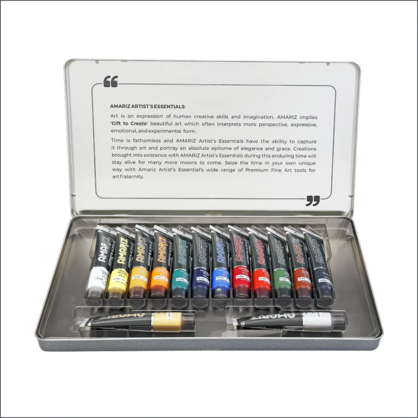 DOMS AMARIZ ARTST ACRYLIC 12 SHADES TUBE 14X20ML (20PC CB) MRP790