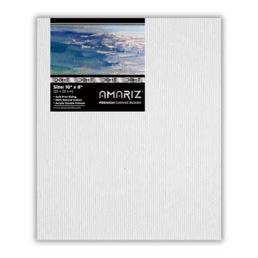 DOMS AMARIZ CANVAS BOARD 8"X10" (120PC CB) MRP90