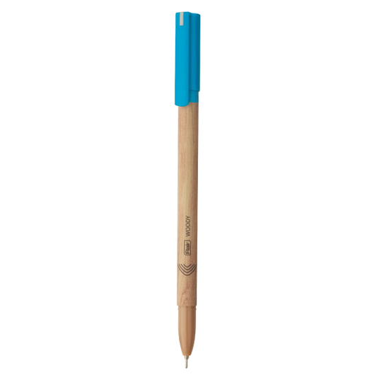 Blue Flair Woody Ball Pen
