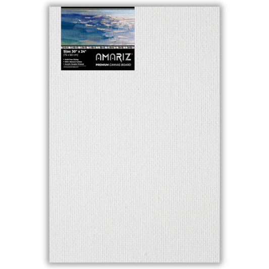 DOMS AMARIZ CANVAS BOARD 24"X30" (10PC CB) MRP550