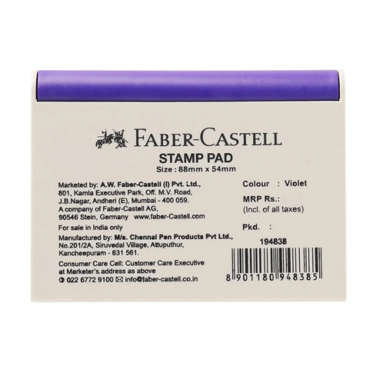 Faber Castell Stamp Pad Small (Blue)