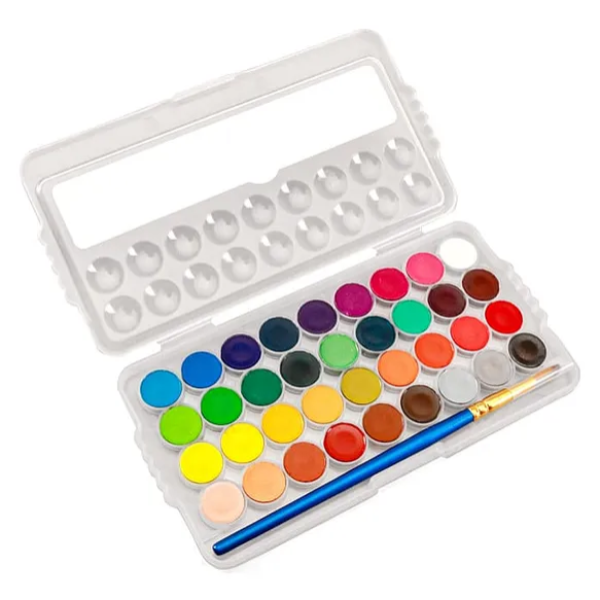 DOMS Aqua Water Colour Cake 36 Shade 15mm