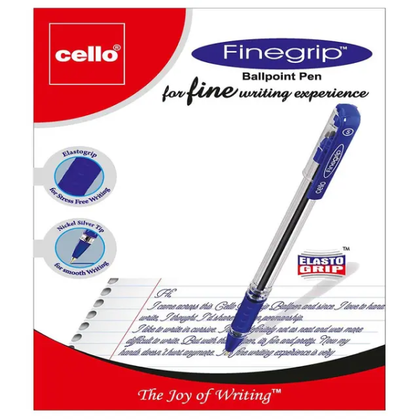 Blue Cello Finegrip Ball Pen
