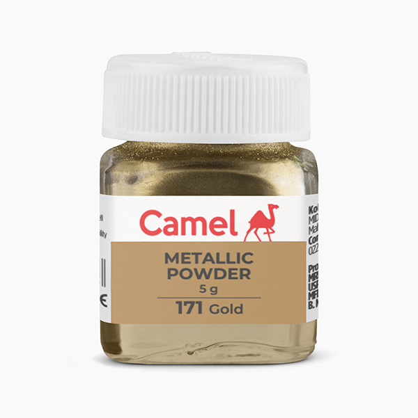 Camel Fabrica Acrylic Colours Metallic Powder (171 Gold) 5gm