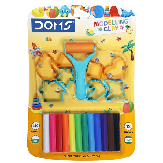 DOMS Modelling Clay 12 Shades