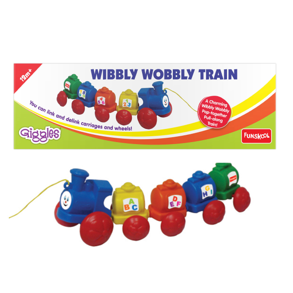 Funskool Giggles Wibbly Wobbly Train