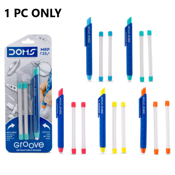 DOMS Retractable Eraser