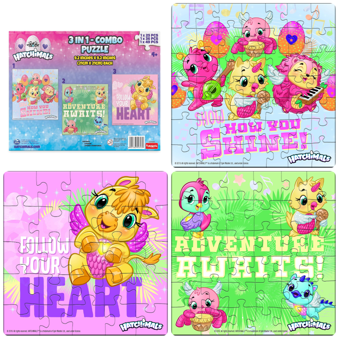 Funskool Hatchimals 3 in 1 Combo