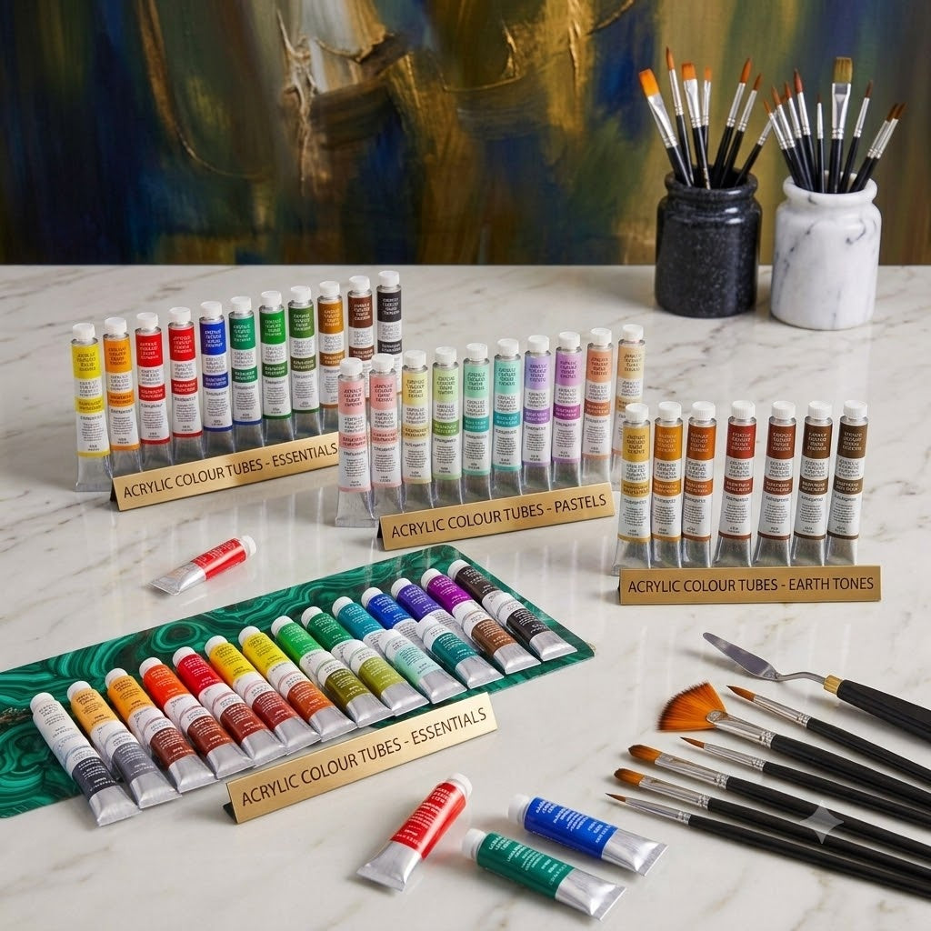 Acrylic Colour Tubes