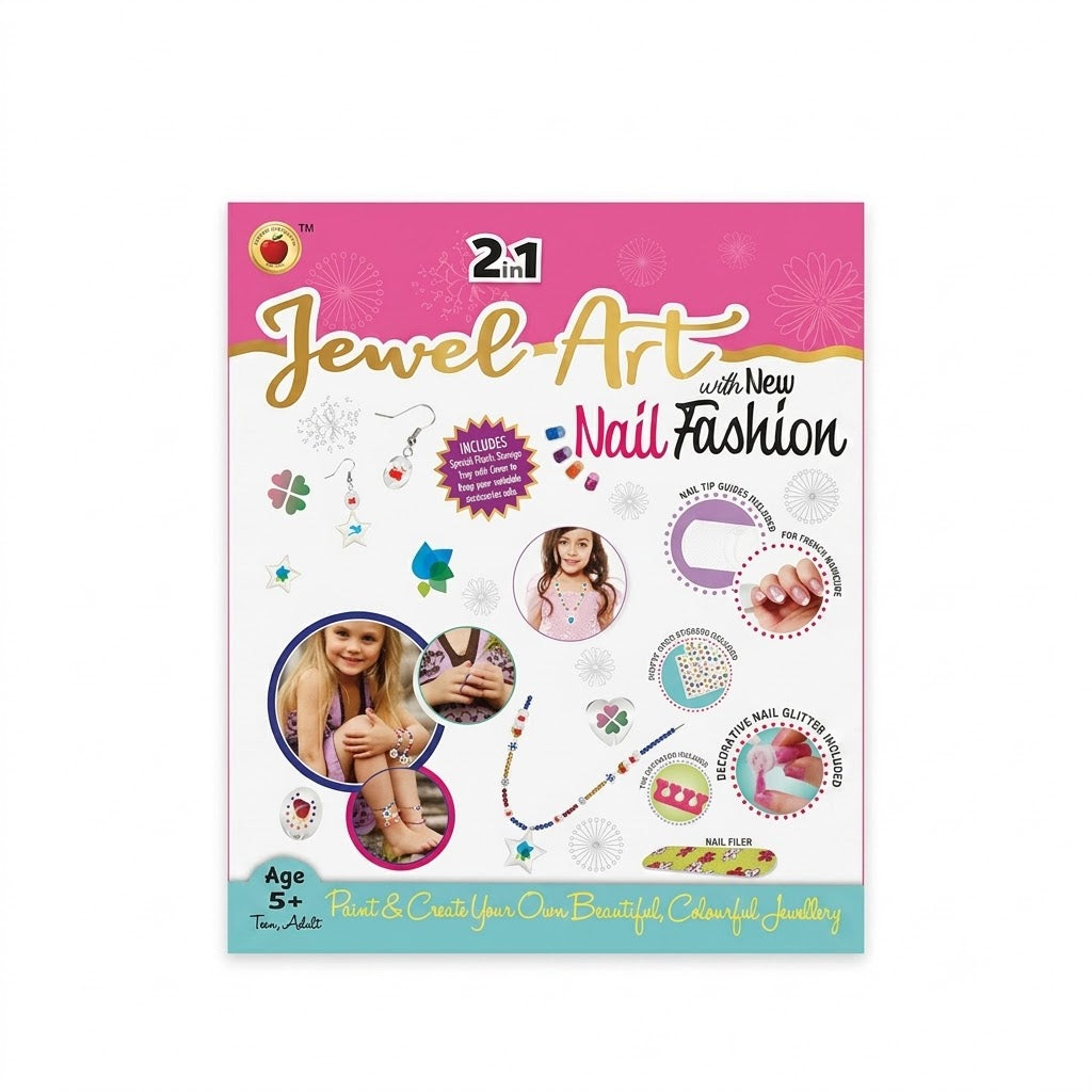 MRP549 Apple Fun 2in1 Jewel Art with Nail Fashion
