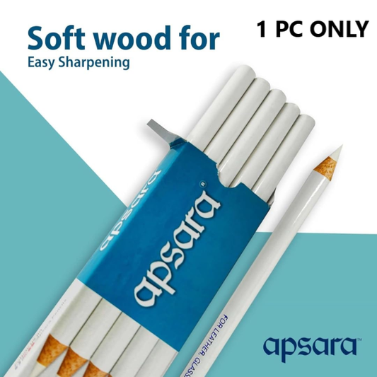 Apsara Glass Marking Pencil - White