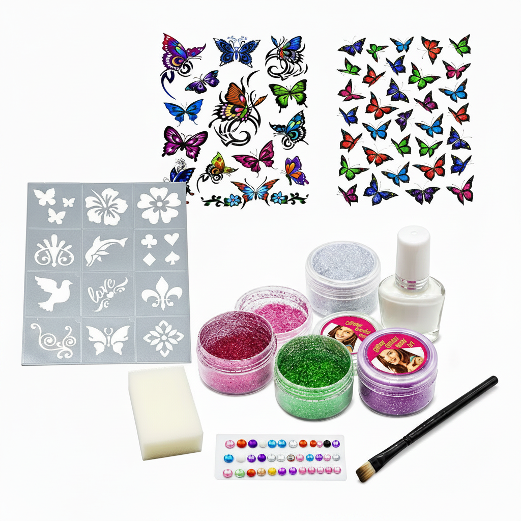 Ekta Glitter Tattoos Body Art