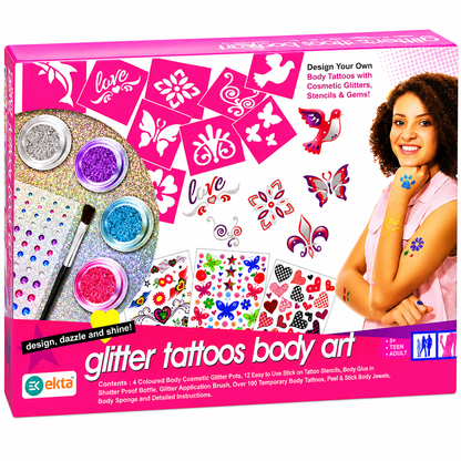 Ekta Glitter Tattoos Body Art