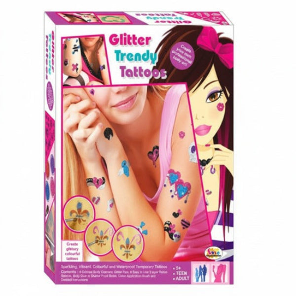 Ekta Glitter Trendy Tattoos