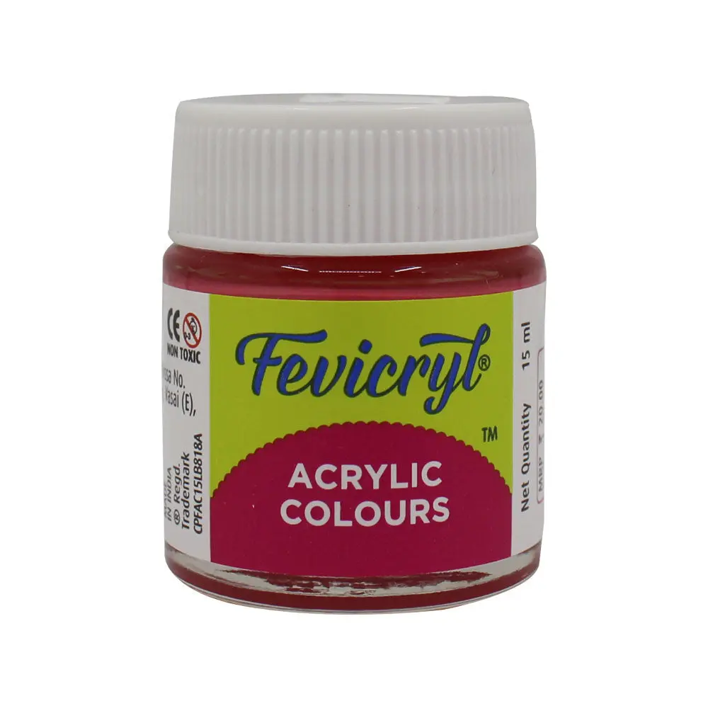 MRP25 Fevicryl Acrylic Colours 15 ml (Salmon Pink 65)
