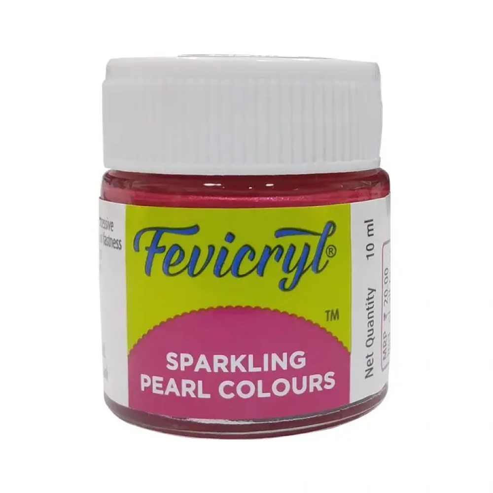 Fevicryl Sparkling Pearl Colours 10ml (Sparkling Pearl Light Pink- 913)