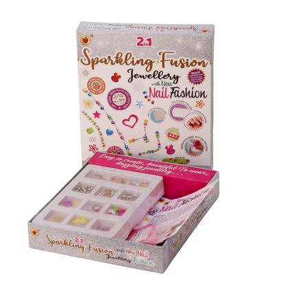 Apple Fun 2in1 Sparkling Fusion Jewellery with Nail Fashion