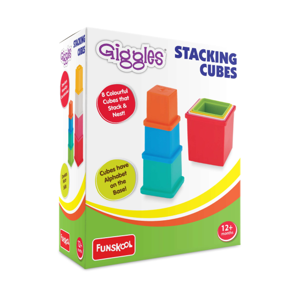 MRP189 Funskool Stacking Cubes