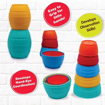 Funskool Stacking Barrels