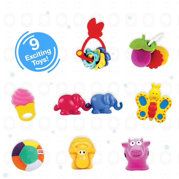 MRP849 Funskool Giggles Giftset (9 Toys)