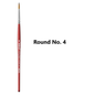 DOMS STUDIO BRUSH ROUND NO. 4 (400PC CB) MRP25