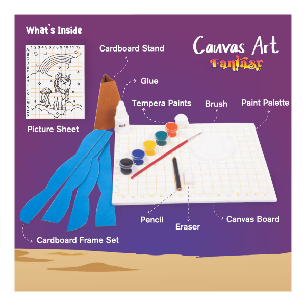 Funskool Canvas Art Fantasy