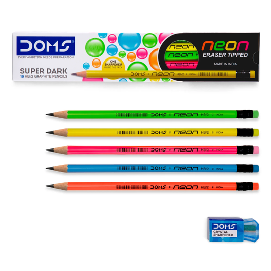 MRP60 Doms Neon Rubber Tipped Pencil