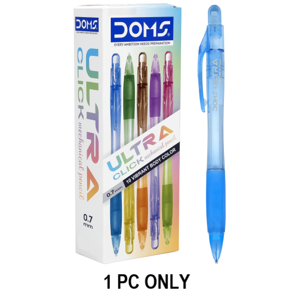 DOMS Ultra Click Mechanical Pencil 0.7mm