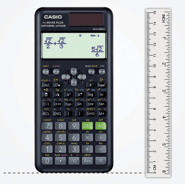MRP1525 Casio FX-991ES Plus Scientific Calculator BC8780