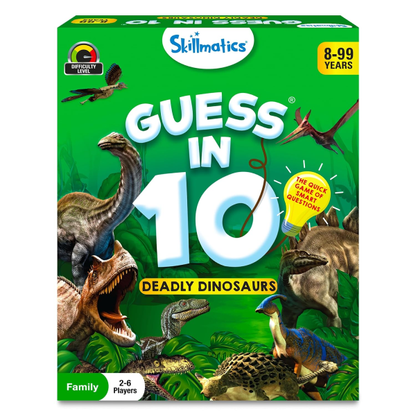 Skillmatics Guess in 10 - Deadly Dinosaurs