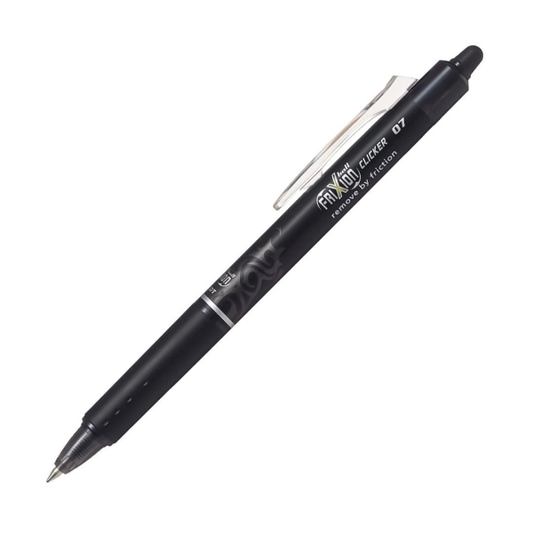 Black - Pilot Frixion Clicker Ball Pen