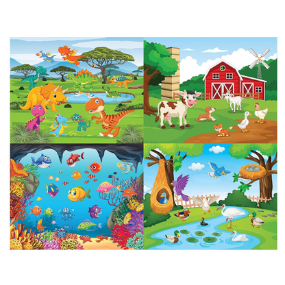 Funskool Dino Pets Aquatic Bird 4in1 Puzzle